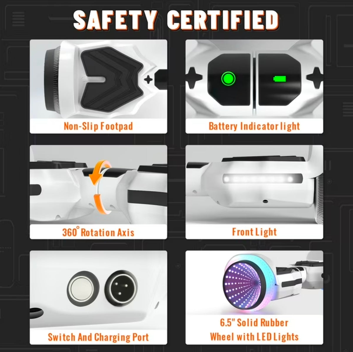 Simate hoverboard