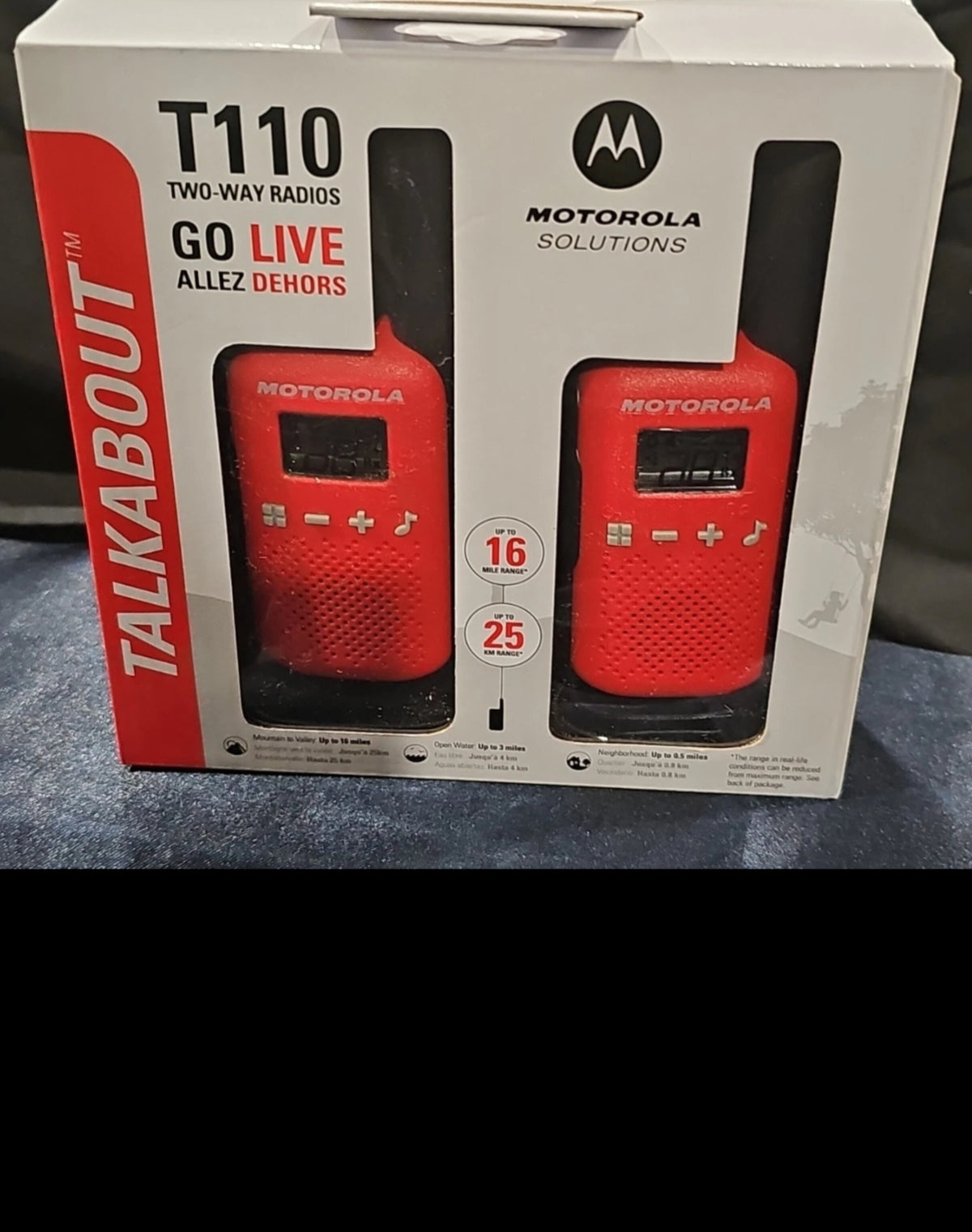 Motorola Talkabout T110 two-way radios