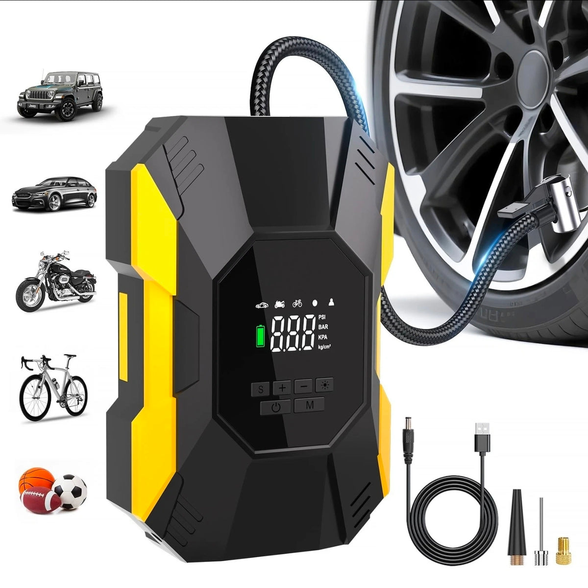 Flykid tire inflator