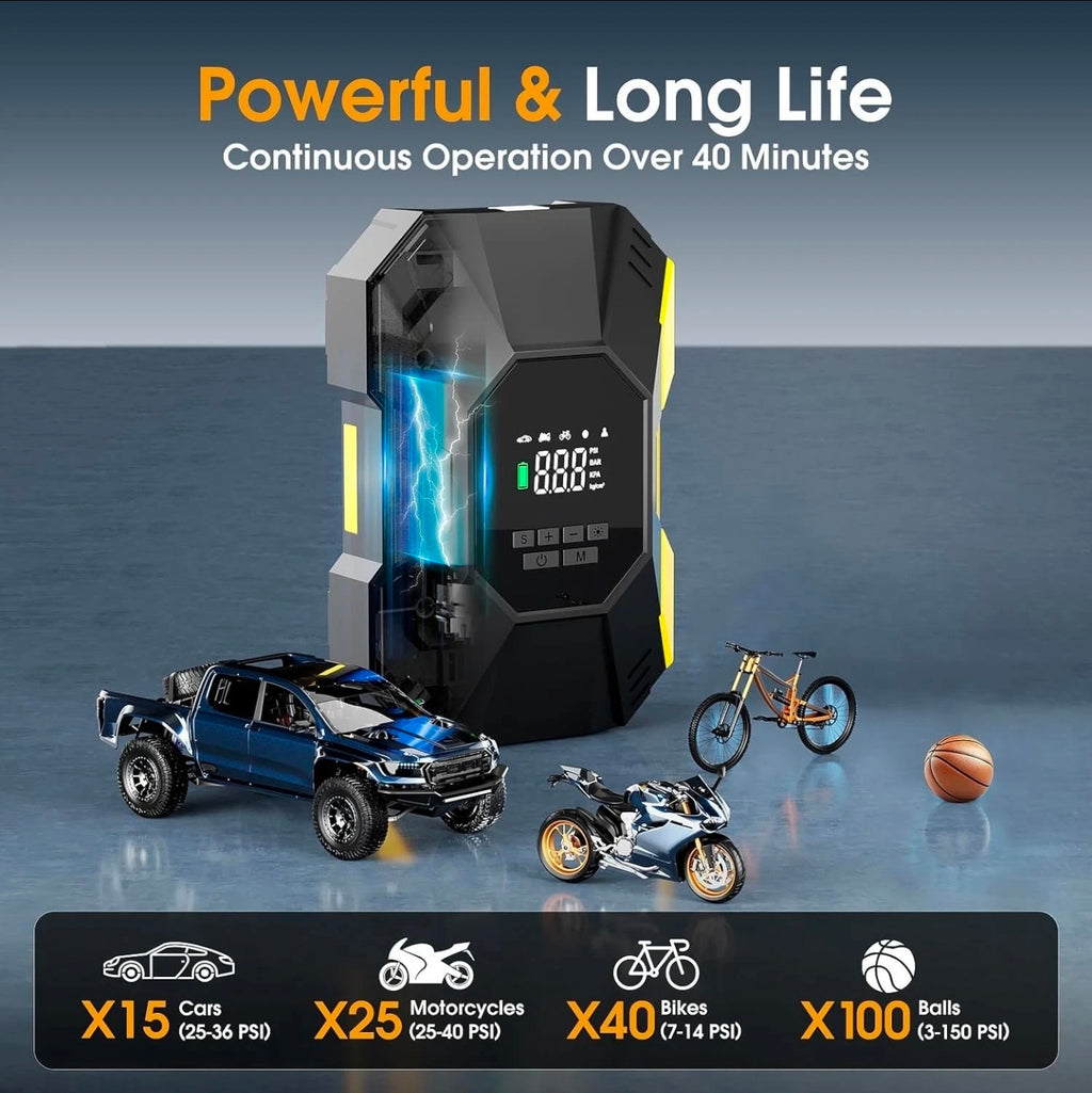 Flykid tire inflator