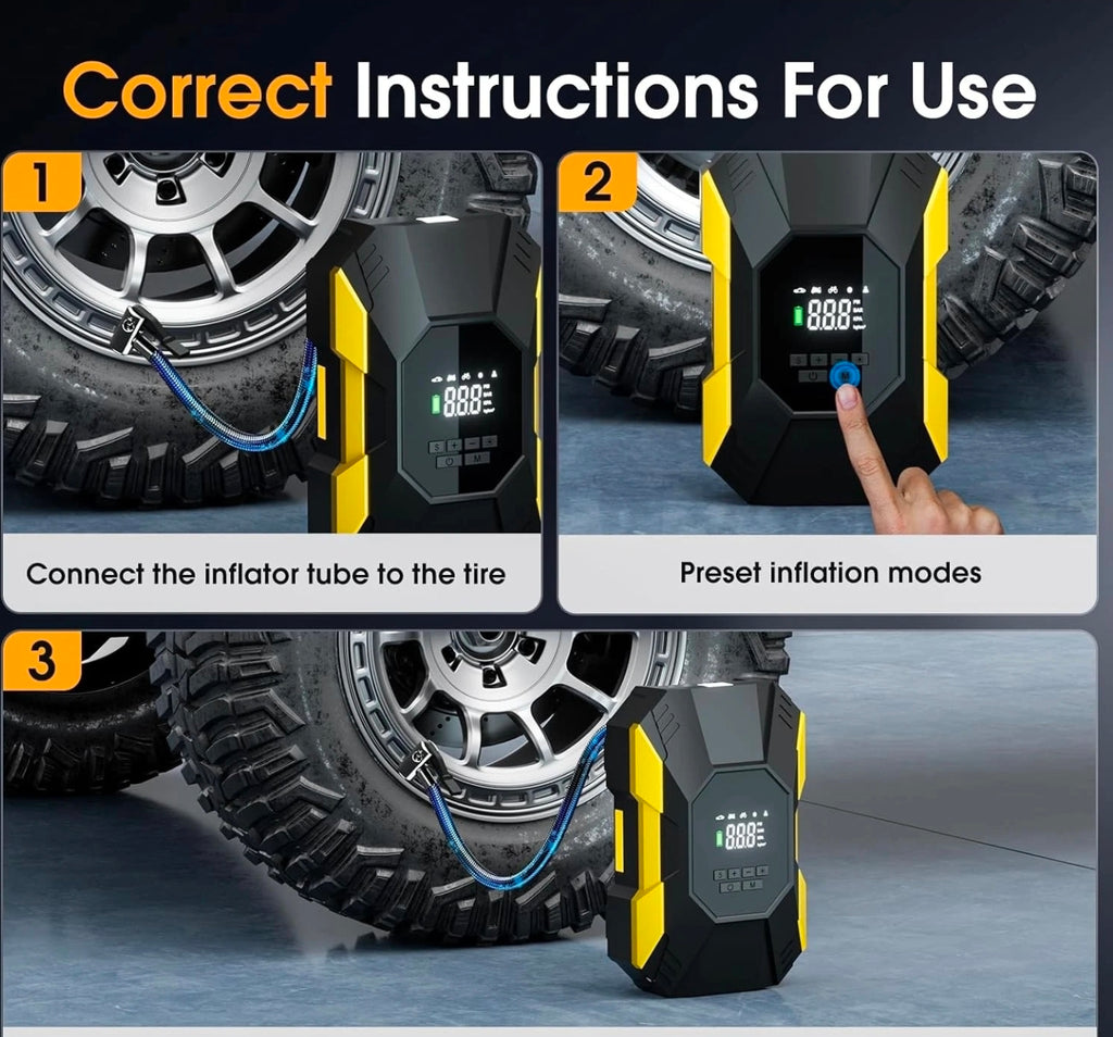 Flykid tire inflator