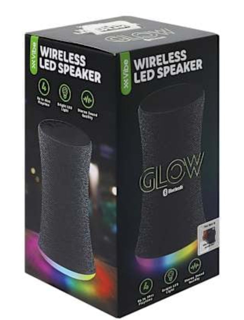 Vibe Glow Wireless LED Speaker