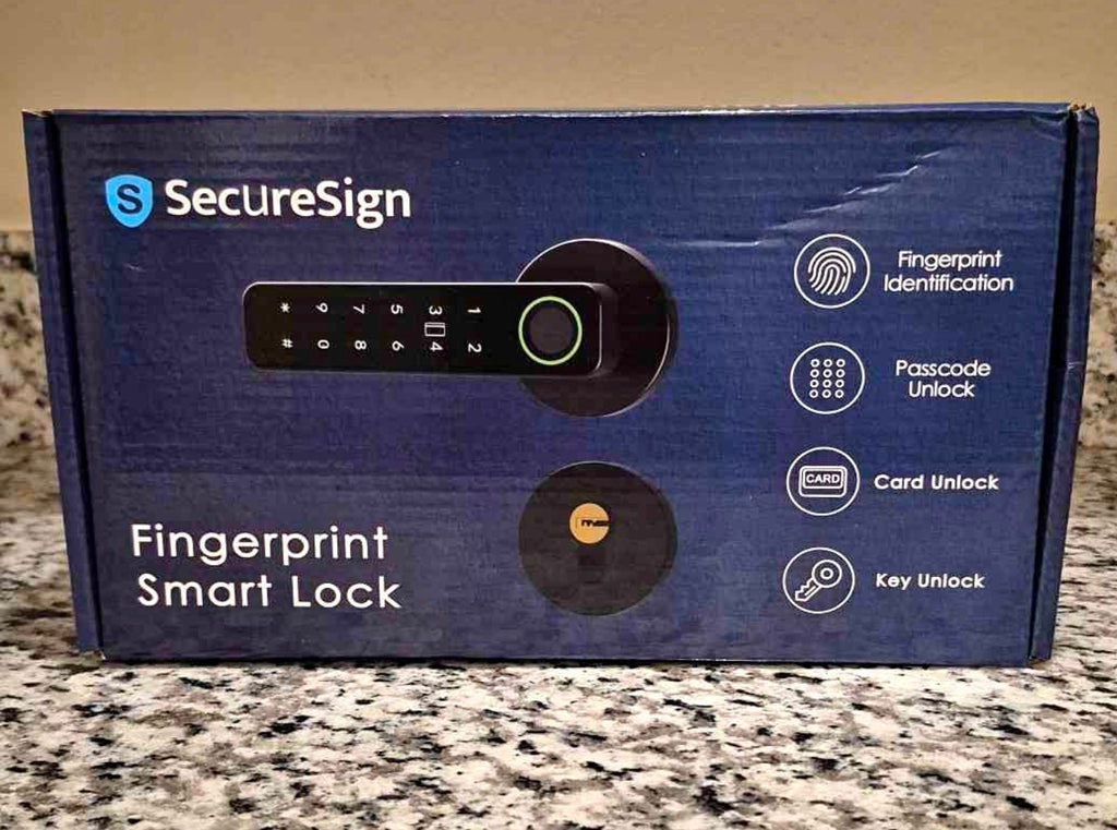 Securesign fingerprint smart lock