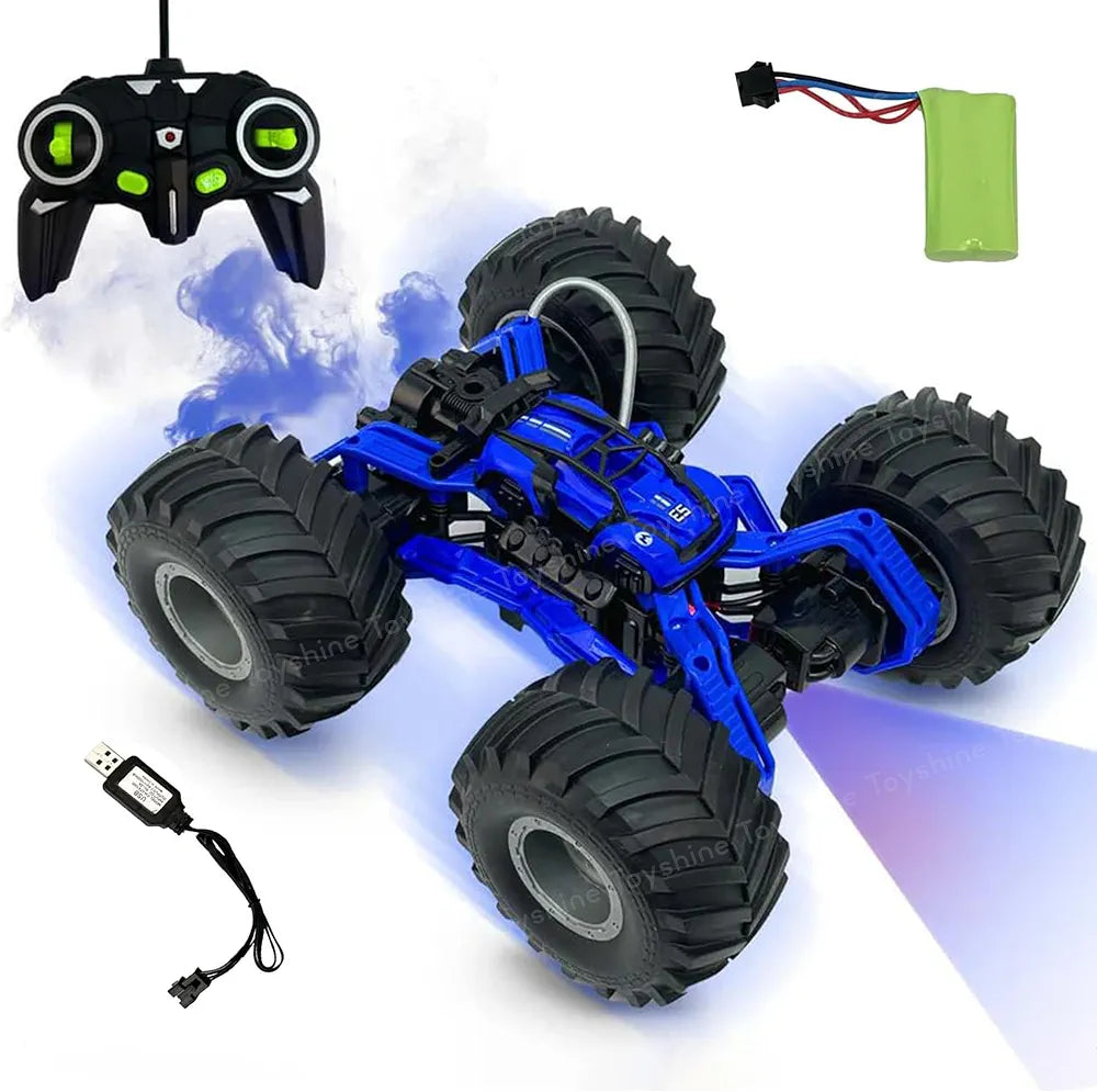 Remote control spray drift vehicle