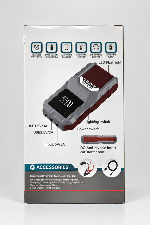 3-in-1 Vehicle Jump starter