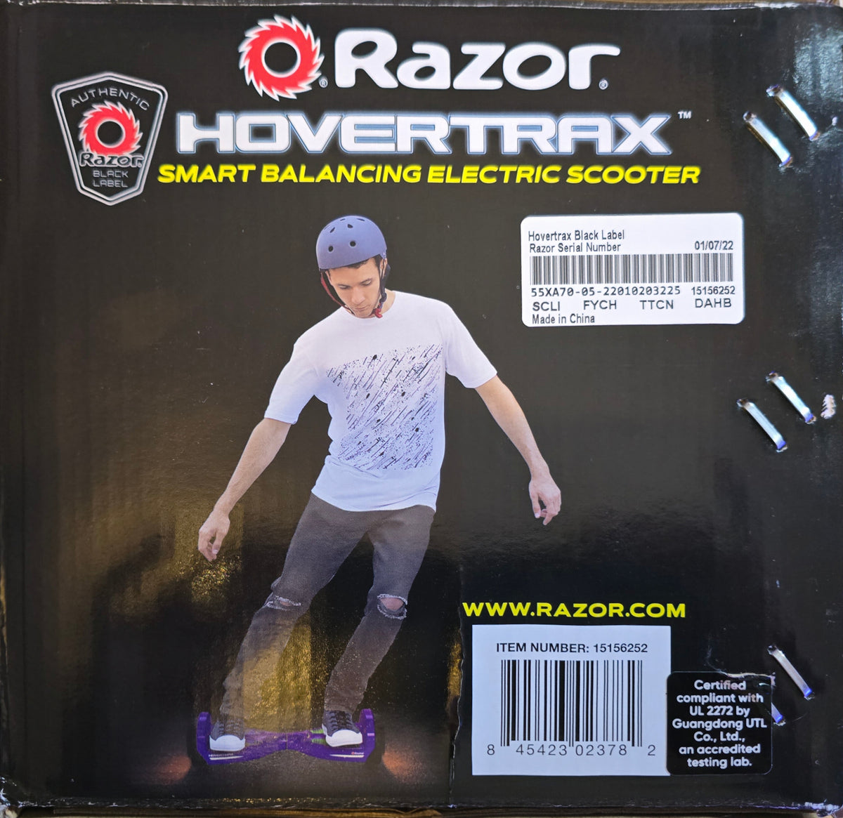 Razor Black Label Hovertrax