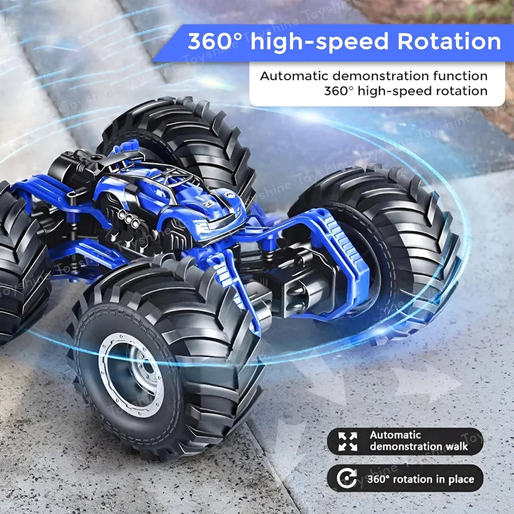 Remote control spray drift vehicle