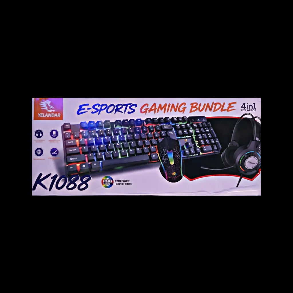 Yelandar K1088 e-sports gaming bundle.